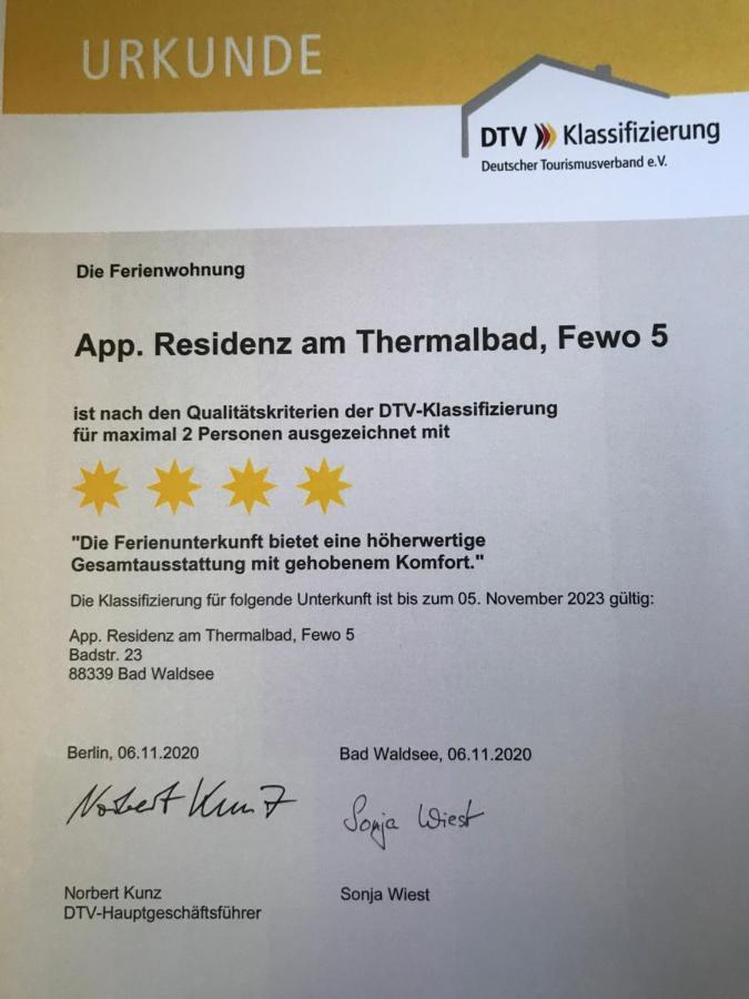 Residenz Am Thermalbad Bad Waldsee Εξωτερικό φωτογραφία